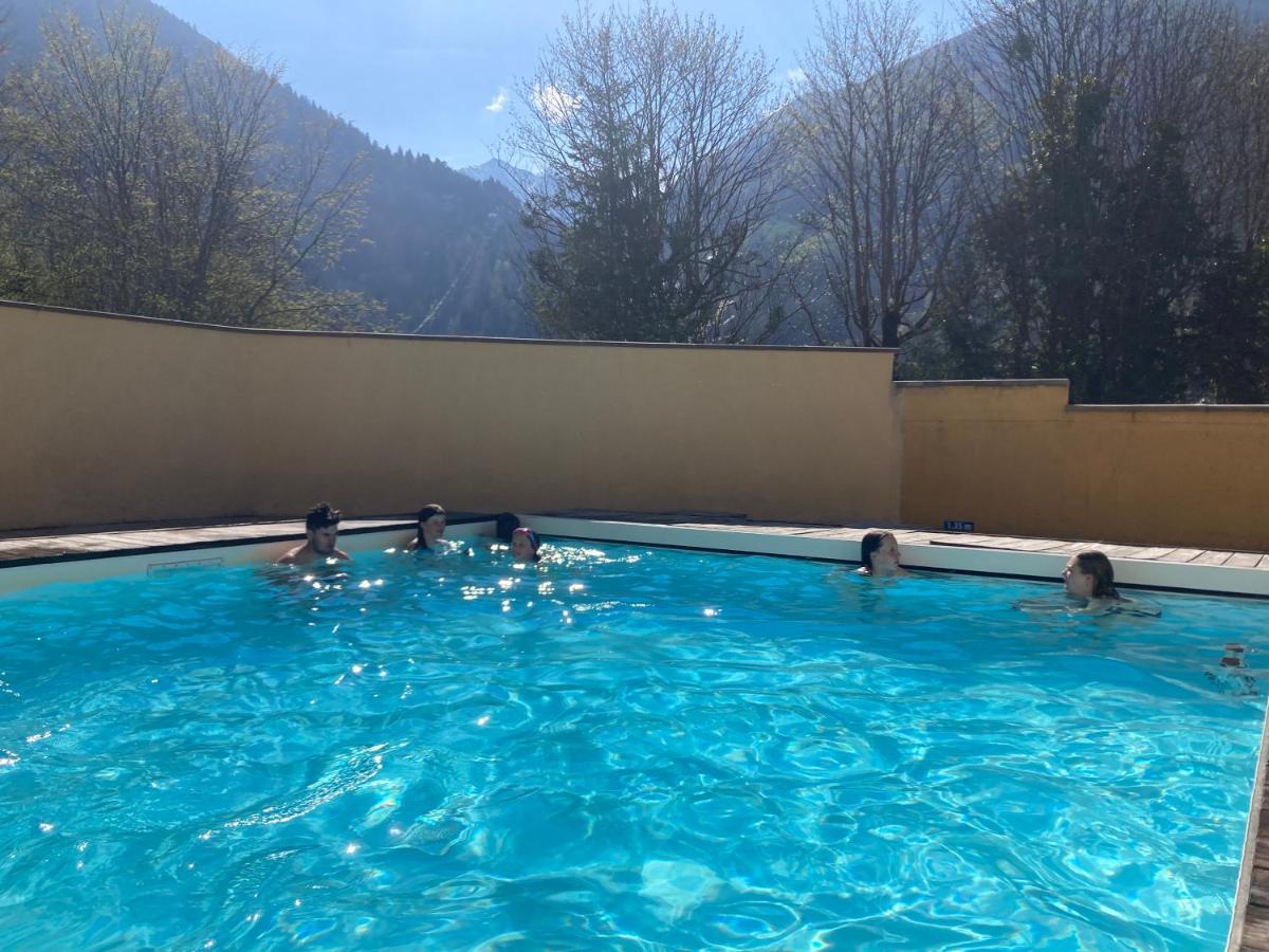Appartement 4/6 Pers 38M2, Vue Montagne, Piscine Chauffee, 500M Centre Ville Cauterets Kültér fotó