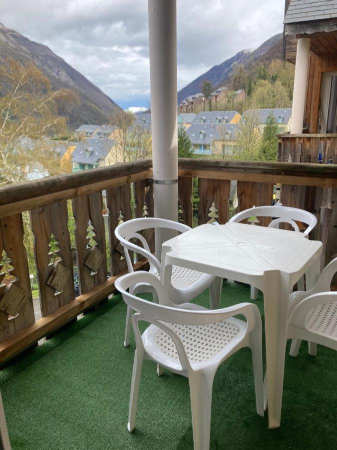 Appartement 4/6 Pers 38M2, Vue Montagne, Piscine Chauffee, 500M Centre Ville Cauterets Kültér fotó
